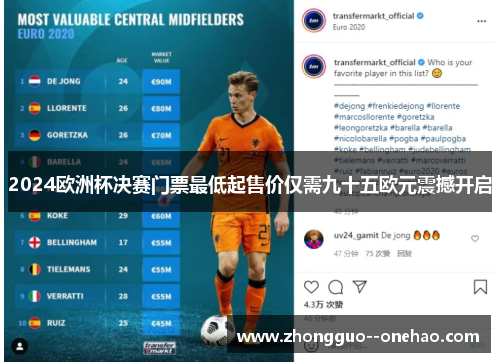 2024欧洲杯决赛门票最低起售价仅需九十五欧元震撼开启